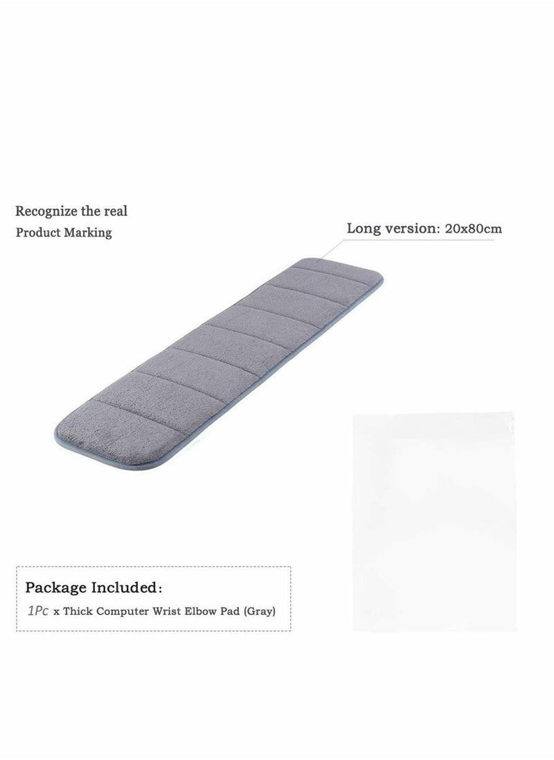 KASTWAVE - Keyboard Wrist Rest Gaming Memory Foam Hand Palm Rest Wrist Rest Support for Office Computer Laptop Mac Typing and Wrist Pain Relief and Repair - Image 1