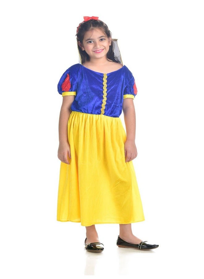 BookMyCostume BookMyCostume Kind Princess with Dwarfs Fairy tale Kids Fancy Dress Costume | Imported 3-4 years  - Image 1