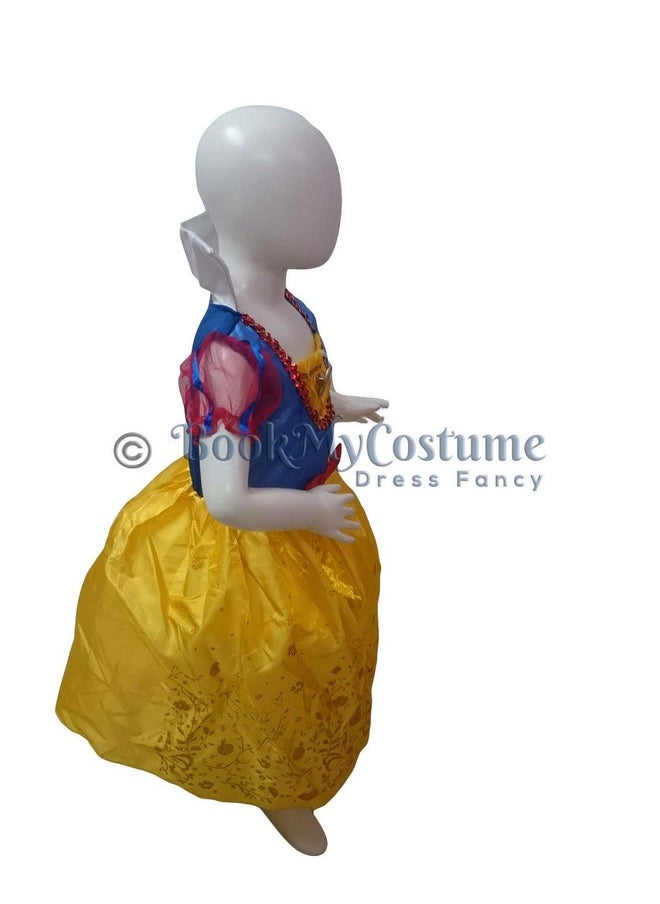 BookMyCostume BookMyCostume Kind Princess with Dwarfs Fairy tale Kids Fancy Dress Costume | Imported 3-4 years  - Image 2
