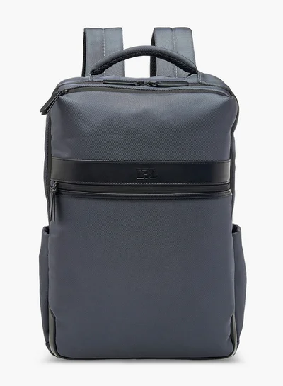LBL by Shoexpress Men Solid Backpack with Adjustable Straps and Zip Closure - 10x31x43 cm