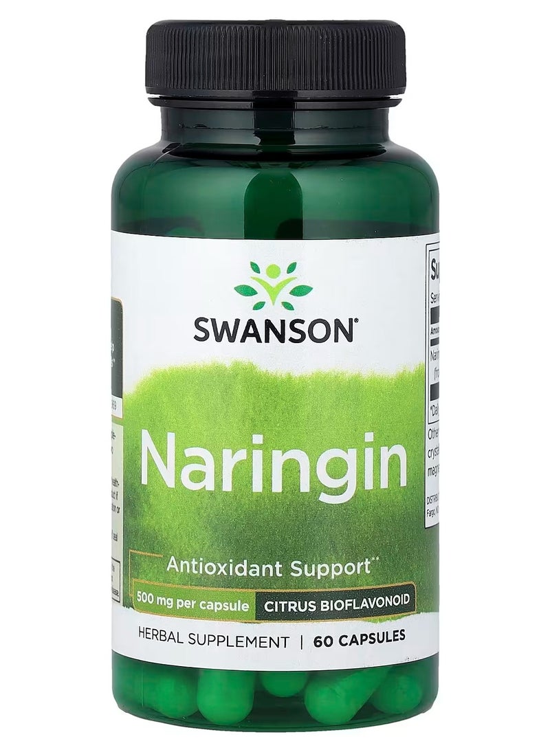 SWANSON Naringin 500 mg 60 Capsules - Image 1