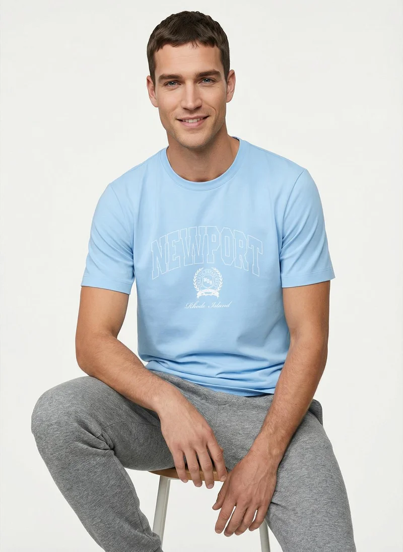 نوبيرو NOBERO Men's Premium Printed Regualr T-Shirt