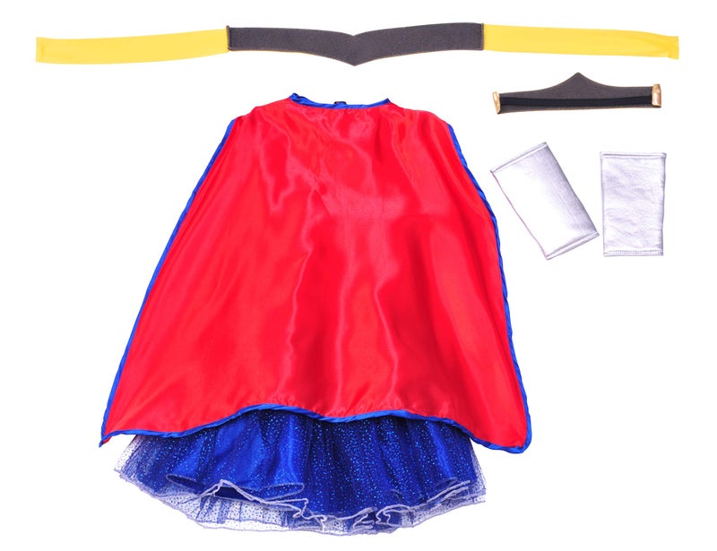 Rubies Justice League Child's Wonder Woman Costume Tutu Dress, Medium for Themed Parties and Halloween - Image 3