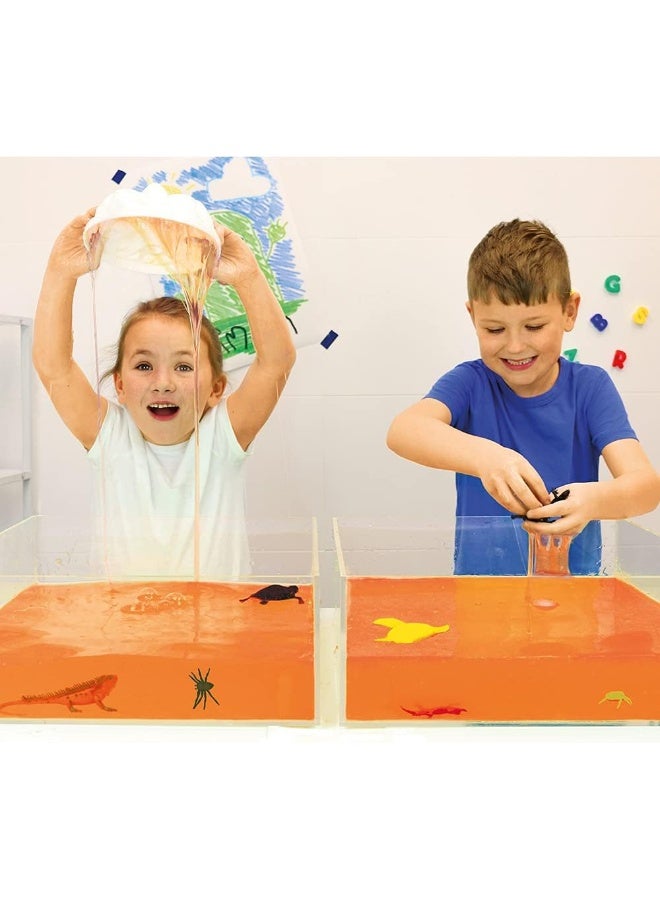 Zimpli Kids Slime Baff Orange-Aqua 320G + 2 Crackle - Image 5