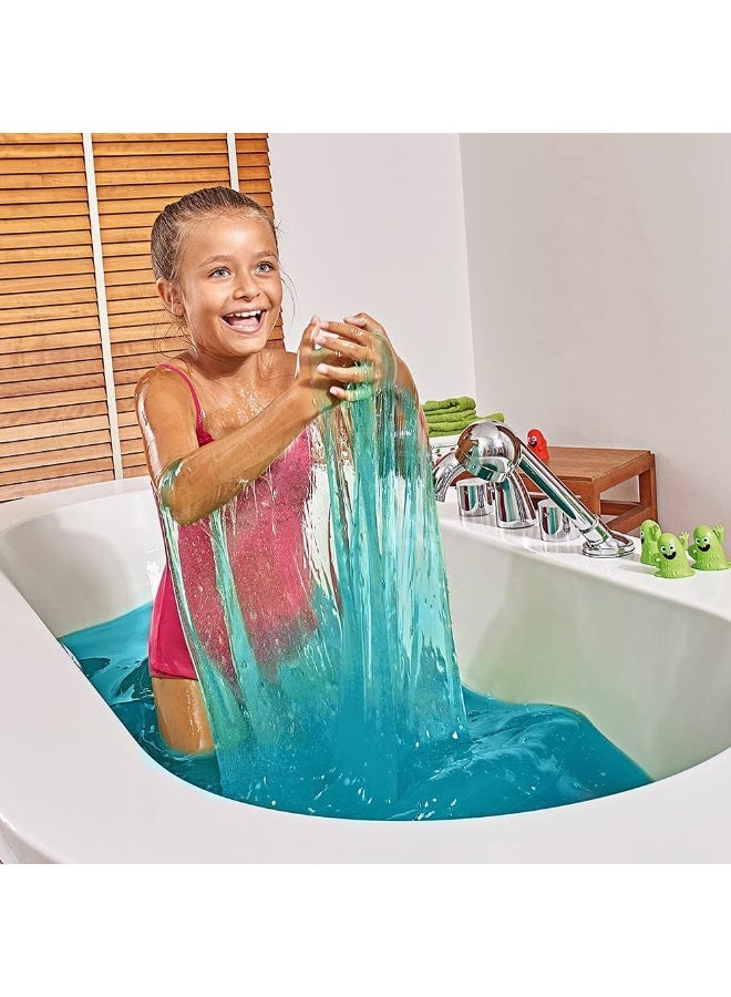 Zimpli Kids Slime Baff Orange-Aqua 320G + 2 Crackle - Image 2