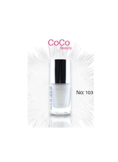 Coco Nail Polish ( 103 White French ) 12ml  - Image 2