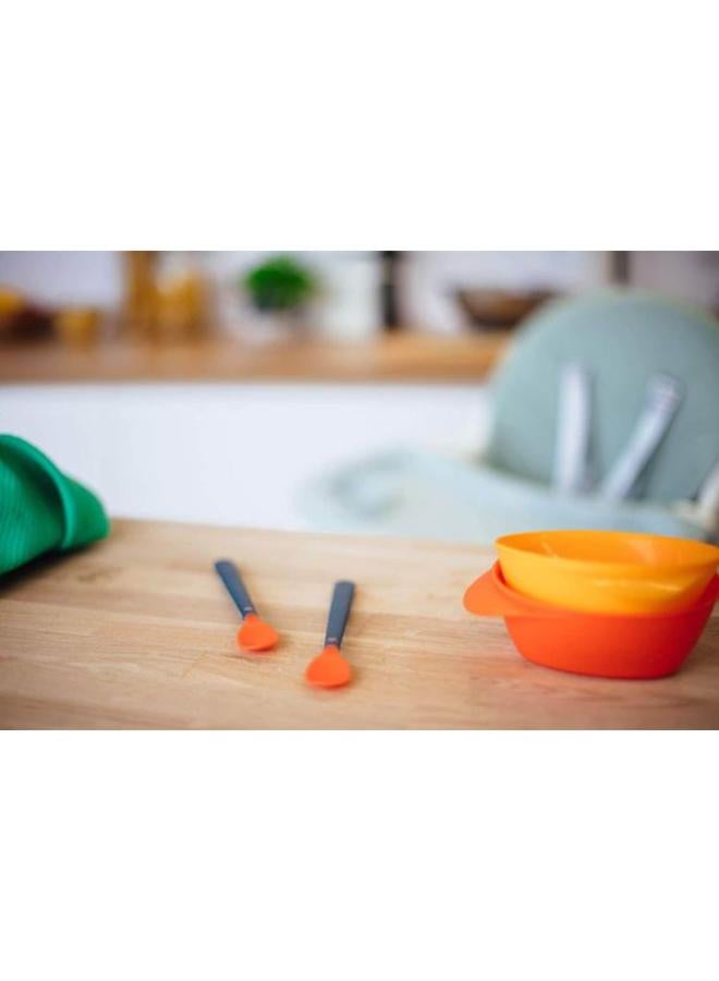 tommee tippee Heat Sense Weaning Spoons with BACSHIELD Antibacterial Technology and Long Anti-Slip Handles, 4m+, Pack of 4 - Image 5