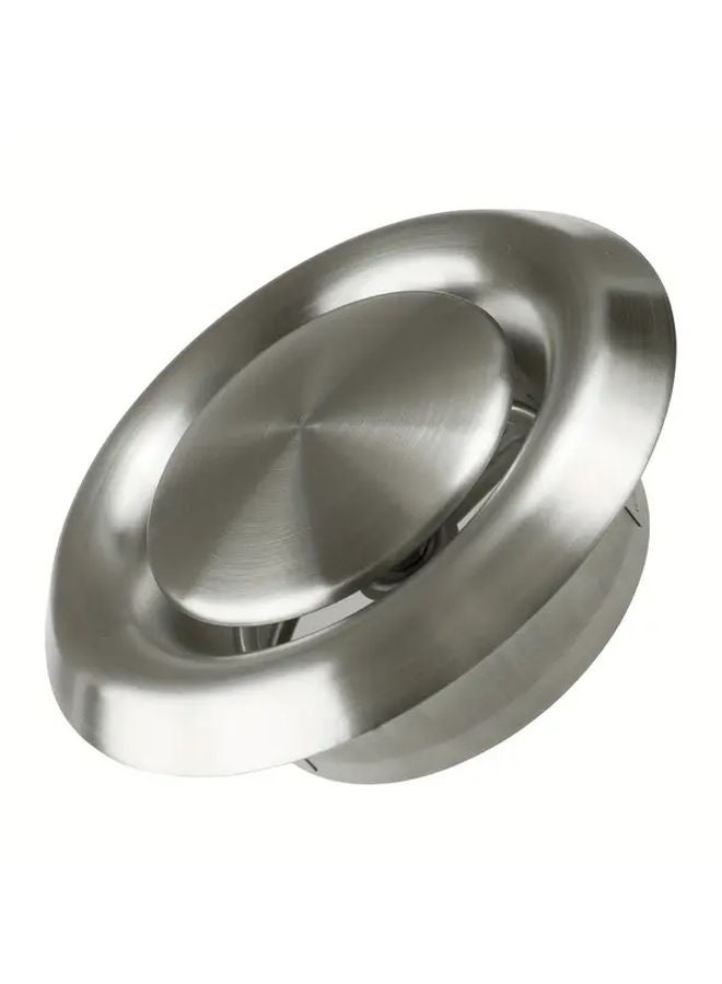 4 Inch 100mm Adjustable 304 Stainless Steel Vent Cover For HVAC Exhaust And Fresh Air Intake - Image 2
