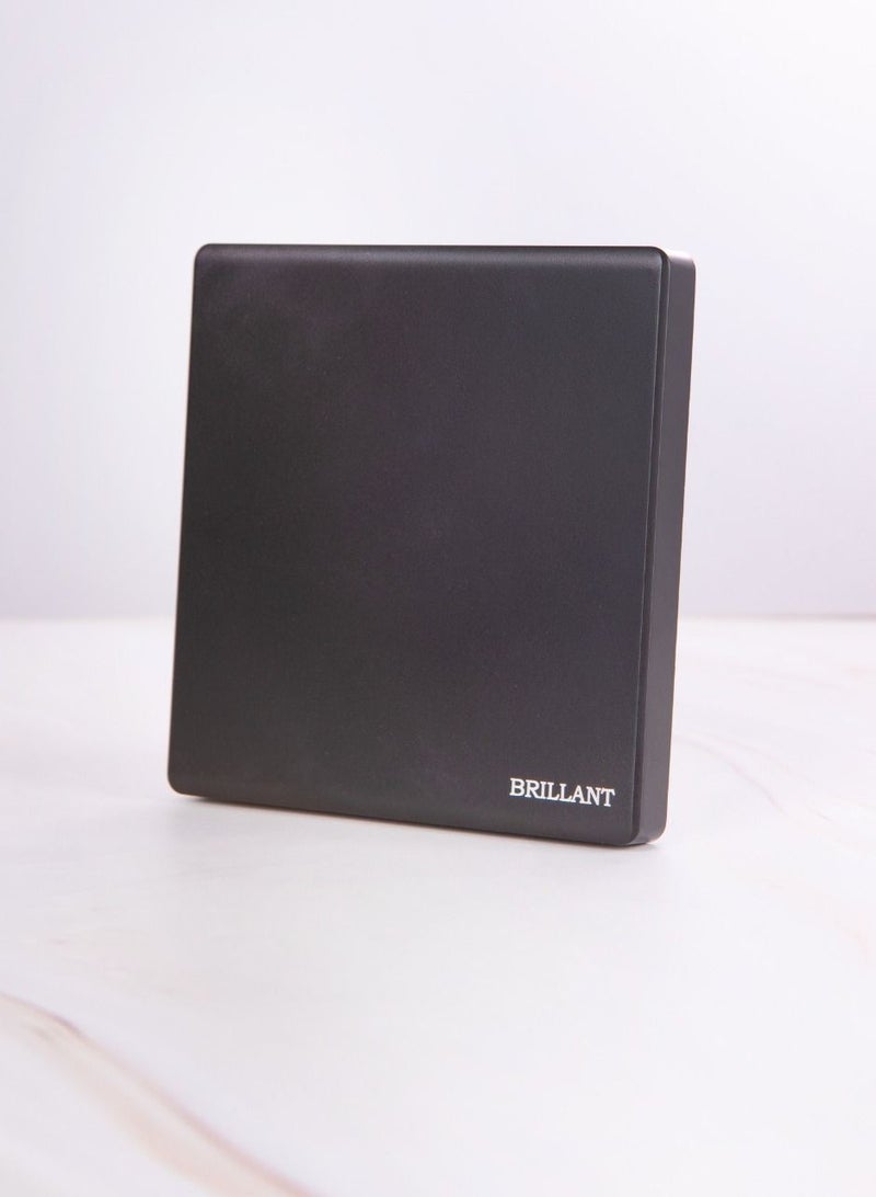 BRILLANT Black Brilliant Modern Switch - Image 1