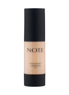 NOTE COSMETIQUE Note Detox And Protect Foundation 01 New  - Image 1
