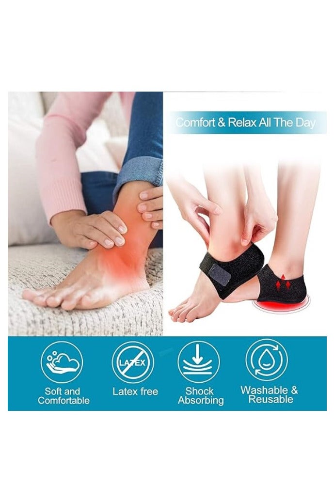 INSIJAM Plantar Fasciitis Socks with Arch Support Foot Care Compression Sleeve Better Than Night Splint Eases Swelling and Heel Spurs Ankle Brace Support Relieve Pain Fast - Image 5