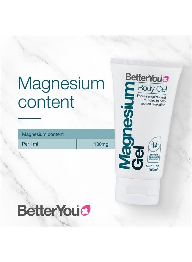 BetterYou BetterYou Magnesium  Body Gel - 150ml - Image 2