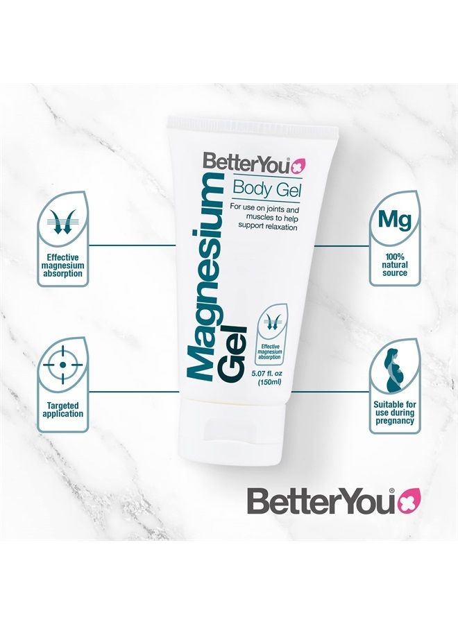 BetterYou BetterYou Magnesium  Body Gel - 150ml - Image 3