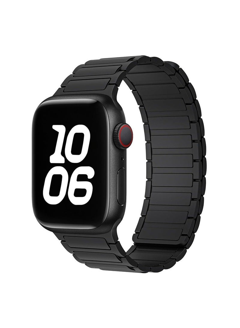 HablTech Magnetic Watch Staps Compatible with Apple Watch Band 44mm 45mm 46mm 49mm Silicone Replacement Wristband Strong Magnetic Attraction iWatch Series11/10/9/8/7/6/5/4/Ultra/Ultra2/Ultra3/SE/SE1/SE2 - Image 1