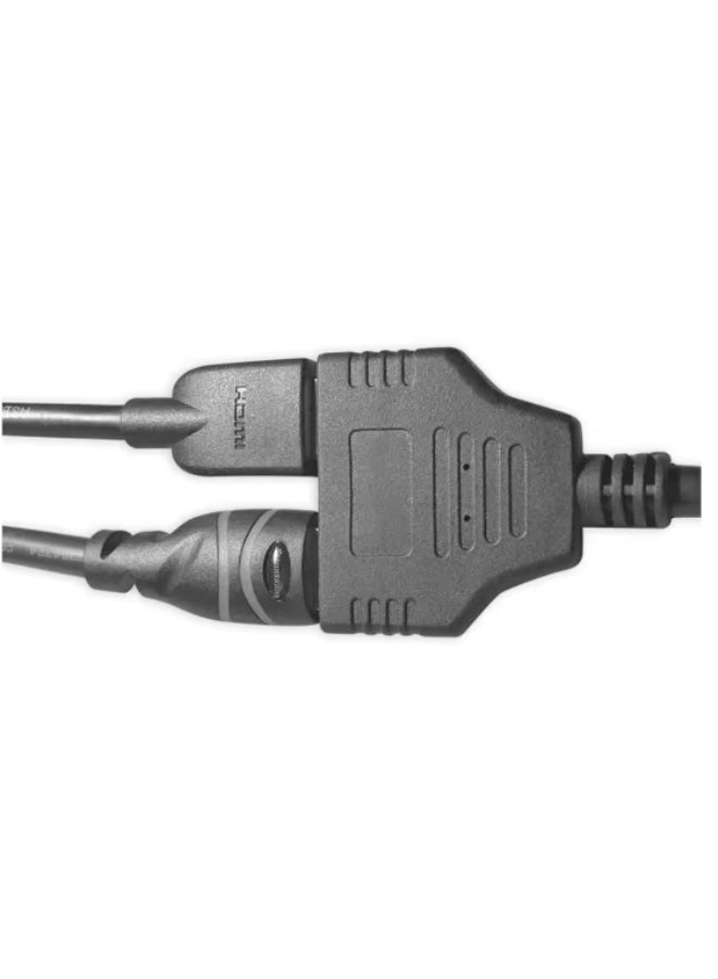 Input 2 HDMI Compatible Splitter Cable HD 1080P Video Switcher Adapter Output Port Hub For X-box PS3/4 DVD HDTV PC Laptop TV - Image 4