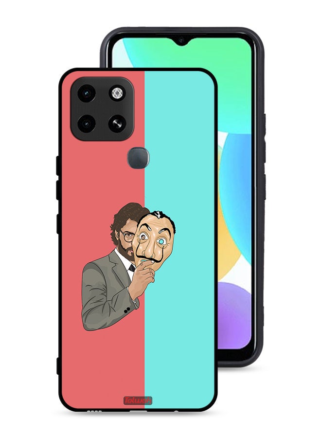 Infinix Smart 6 Protective Case Cover The Professor Art