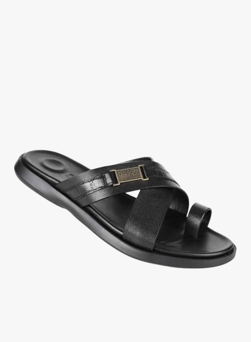 barjeel uno 008-3483 Barjeel Uno Mens Finger Grip Sandals 8096-2 Black