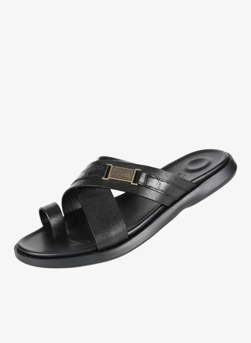 barjeel uno 008-3483 Barjeel Uno Mens Finger Grip Sandals 8096-2 Black
