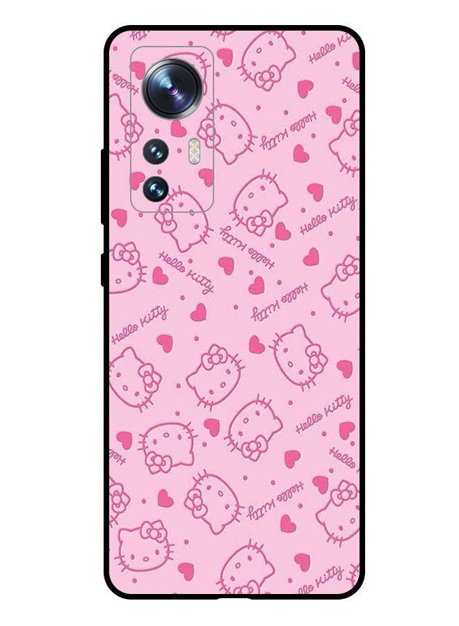 Theodor Protective Case Cover For Xiaomi 12 5G Hello Kitty Tags - Image 1