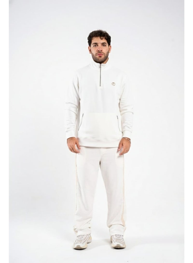 CLD Men Sweatshirt quarter ZIPPER - Image 2