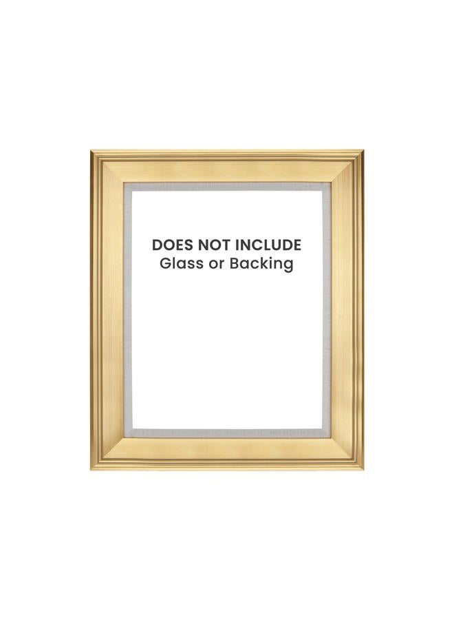 Creative Mark Elegant Plein Aire Gold Frame with Linen Liner | 16x20 Ornate Picture Frames | High-End Open-Back Frame | Vintage Photo Frame | Gessoed Wood | 3-inch Wide Moulding | No Glass or Backing - Image 2