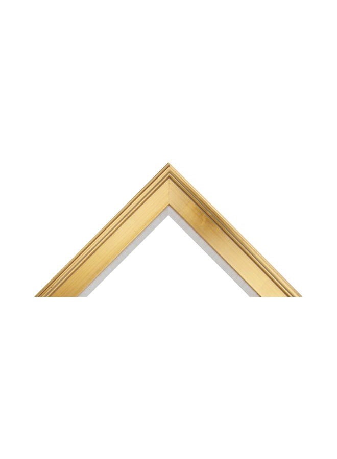 Creative Mark Elegant Plein Aire Gold Frame with Linen Liner | 16x20 Ornate Picture Frames | High-End Open-Back Frame | Vintage Photo Frame | Gessoed Wood | 3-inch Wide Moulding | No Glass or Backing - Image 3