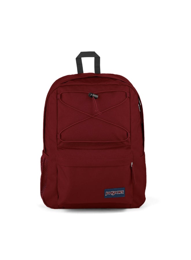 JANSPORT Flex Pack Zipper Closure Adjustable Shoulder Strap Backpack Russet Red 42 x 32 x 14 cm EK0A5BBXN621 - Image 1