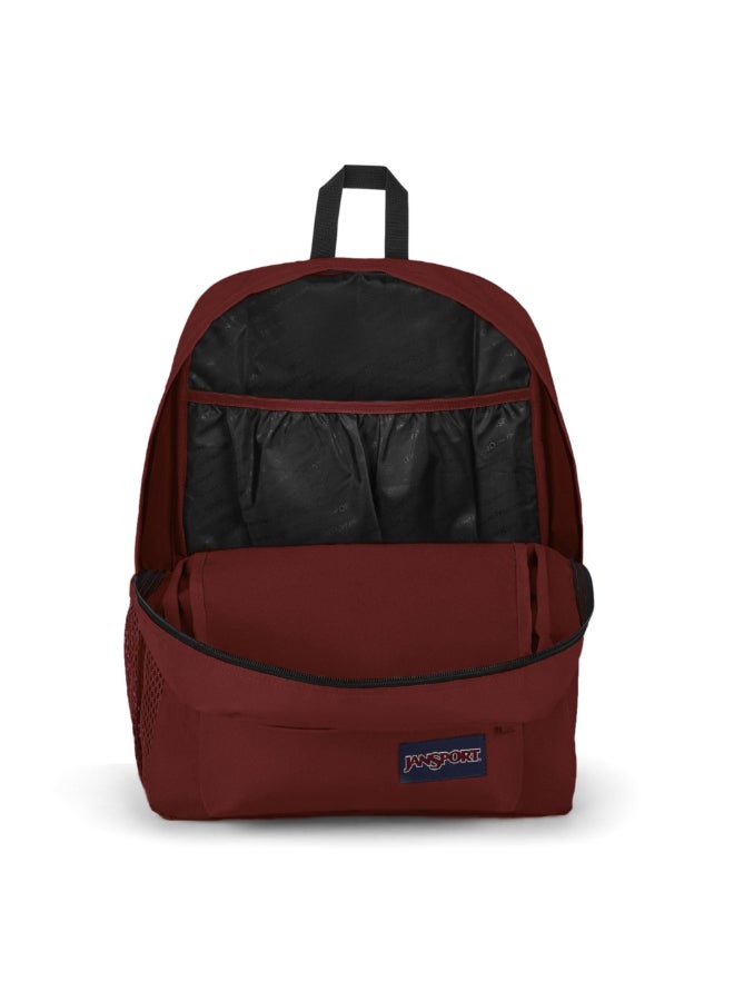 JANSPORT Flex Pack Zipper Closure Adjustable Shoulder Strap Backpack Russet Red 42 x 32 x 14 cm EK0A5BBXN621 - Image 2