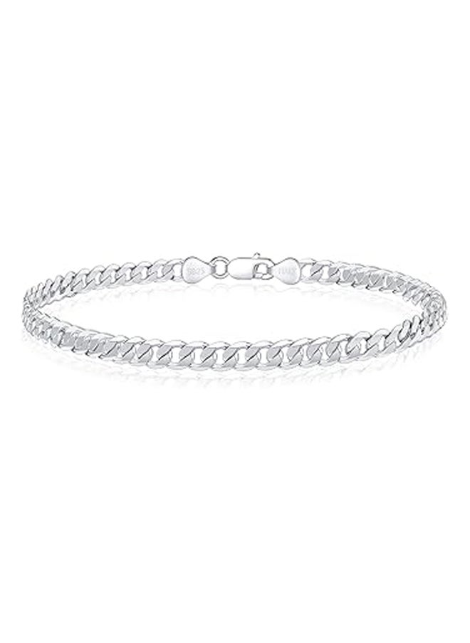 925 Sterling Silver Clasp Cuban Link