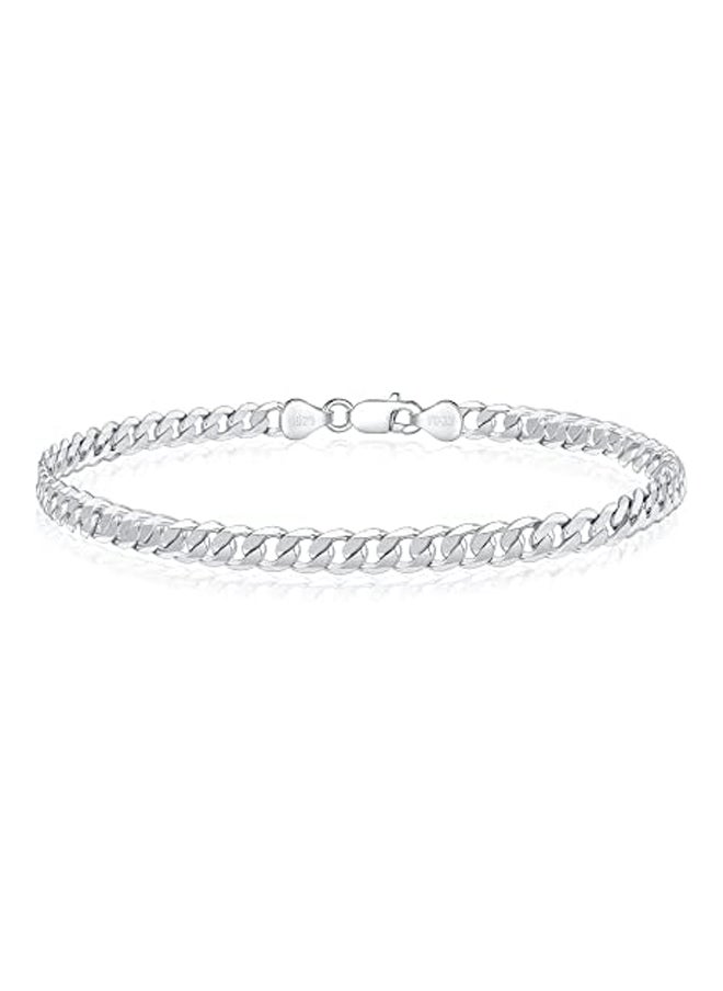 925 Sterling Silver Clasp Cuban Link