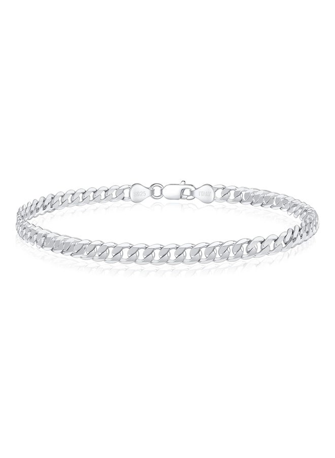925 Sterling Silver Clasp Cuban Link