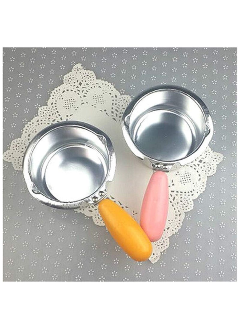 Generic - Electric Chocolate Melting Pot Machine Chocolate Fountain Fondue Pot Candy Making Cupcake Melter Chocomaker DIY Kitchen Tool Gift with Mould Set (Yellow) - Image 1