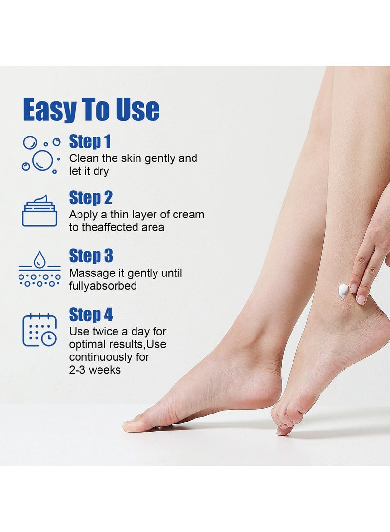 LANEMAY Aloe Avocado Foot Cream – Anti-Crack Heel Balm Moisturizing Repair Cream for Dry Cracked Feet, Soothing Foot Care - Image 2