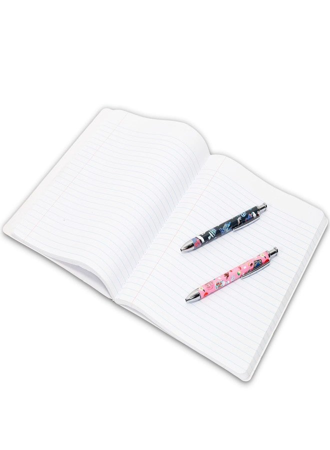 Harry Potter Pens Set - Bundle with 2 Hogwarts Pens with Clip Plus Stickers for Stocking Stuffers Stationery Gift Office Supplies - Image 3