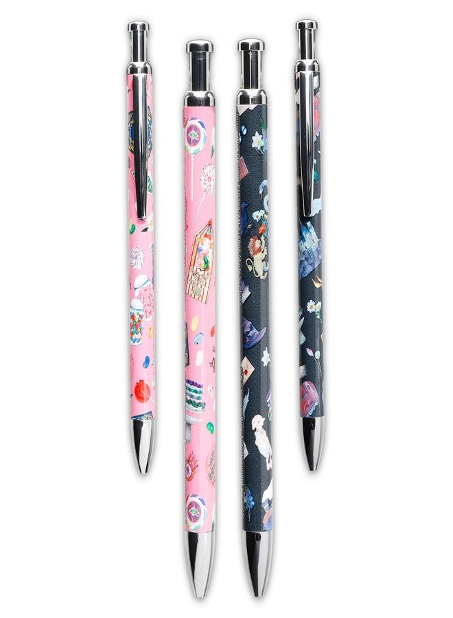 Harry Potter Pens Set - Bundle with 2 Hogwarts Pens with Clip Plus Stickers for Stocking Stuffers Stationery Gift Office Supplies - Image 2