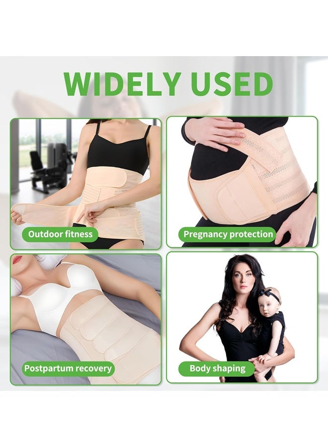 لاسيدو 2 في 1 حزام بطن بعد الولادة بيج، حزام دعم ما بعد الولادة للخصر/الحوض، حزام بطن بعد استئصال الرحم، حزام بطن - Image 4