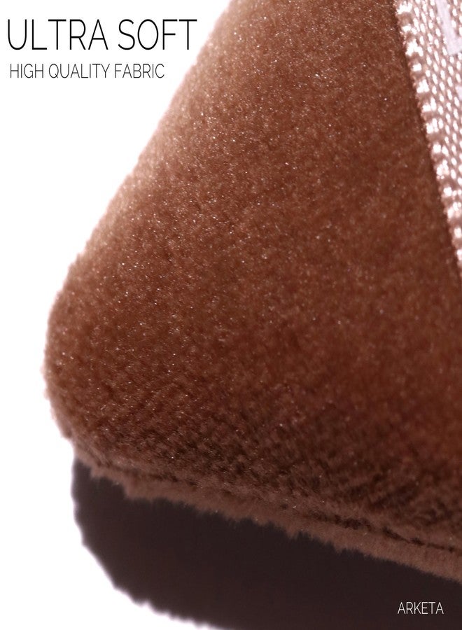 Arketa Cosmetics Brown Powder Puffs, Set of 3 - Image 3