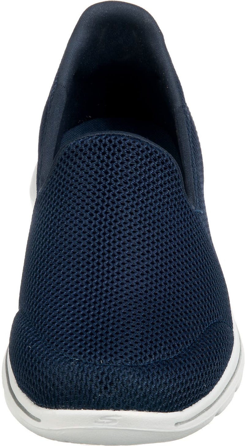 SKECHERS حذاء سكيشرز النسائي جو ووك 5، أزرق/أبيض، 10 عريض - Image 5