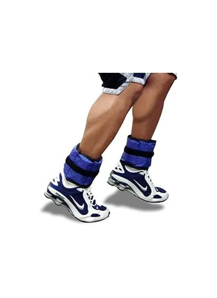 Generic 2 KG Ankle Wrist Weight Durable Practical Hands or Feet Wear Resistant, Walking Jogging Gymnastics Aerobics Enthusiasts Muscle Training (1 kg x 2)  - Image 2