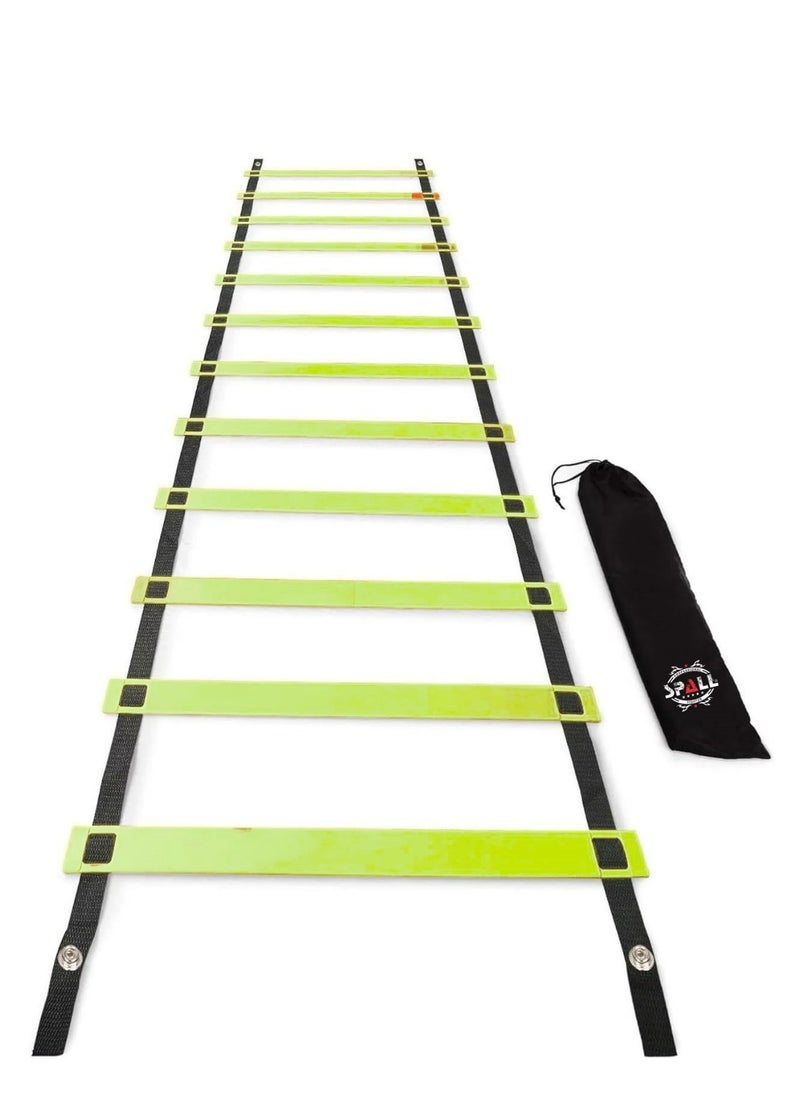Spall Agility Ladder,12 Steps to 24 Steps Adjustable Speed Ladder Training Ladder Speed Training Equipment with Carry Bag, Football Flexibility Training Jumping Ladder  - Image 1