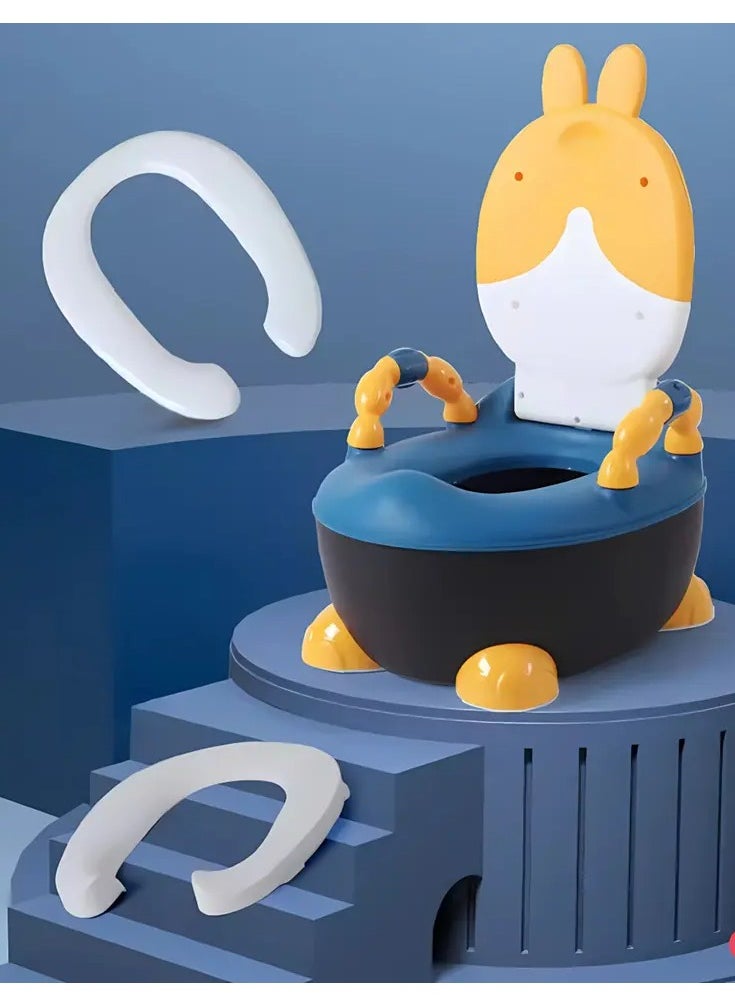 Generic - Potty for children to teach the child to use the bathroom (potty in the shape of a rabbit) - Image 1