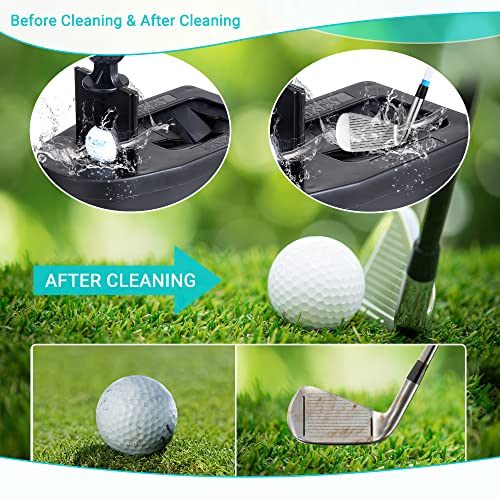 10L0L Golf Cart Ball Washer and Club Head Cleaner Kit Detachable Golf Club Head and Ball Washer Golf Cleaner for EZGO Club Car Yamaha - Image 4
