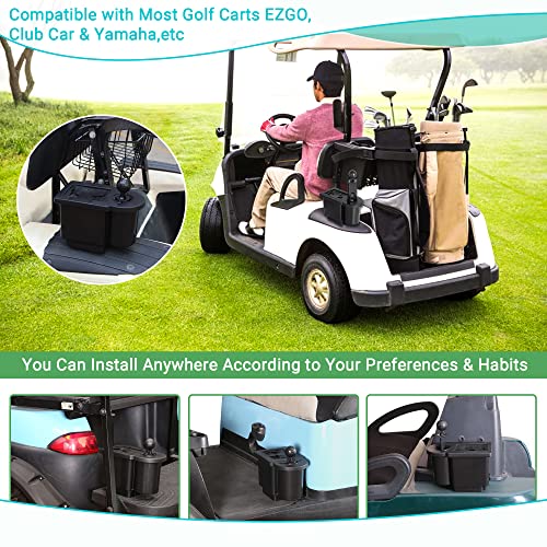 10L0L Golf Cart Ball Washer and Club Head Cleaner Kit Detachable Golf Club Head and Ball Washer Golf Cleaner for EZGO Club Car Yamaha - Image 3