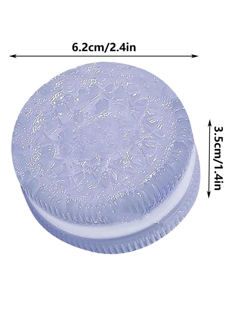 Beauenty 4PCS Squishy Biscuit Stress Relief Toy Fun Fidget Sensory Toy Cute Squishy Squeeze Toy Pinch Decompression Toy for Anxiety Relaxation for Adults Kids Ideal for Stress Relief Perfect Desk Accessory - Image 2