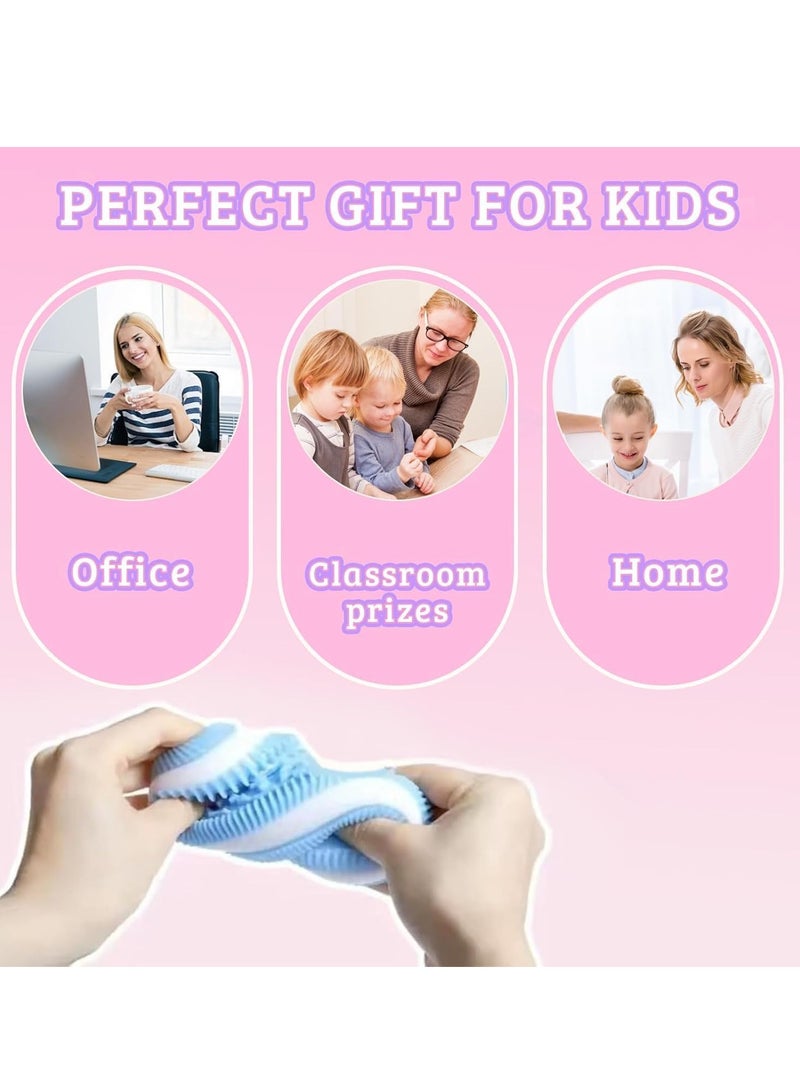 Beauenty 4PCS Squishy Biscuit Stress Relief Toy Fun Fidget Sensory Toy Cute Squishy Squeeze Toy Pinch Decompression Toy for Anxiety Relaxation for Adults Kids Ideal for Stress Relief Perfect Desk Accessory - Image 5