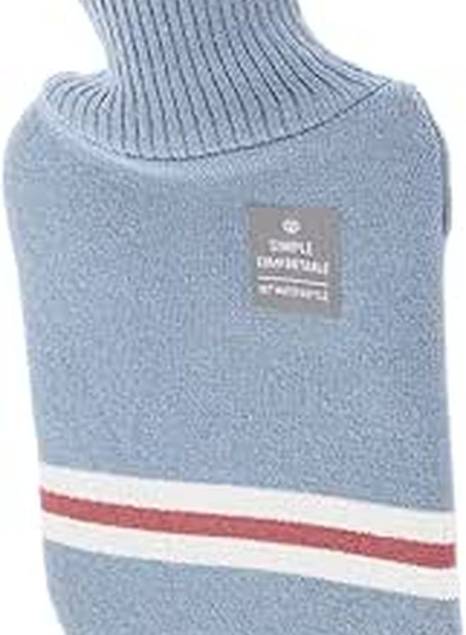 Fuzzy Plush Hot Water Bottle for Menstrual Cramps Hand Feet Warmer Portable Heating Pad - Image 1