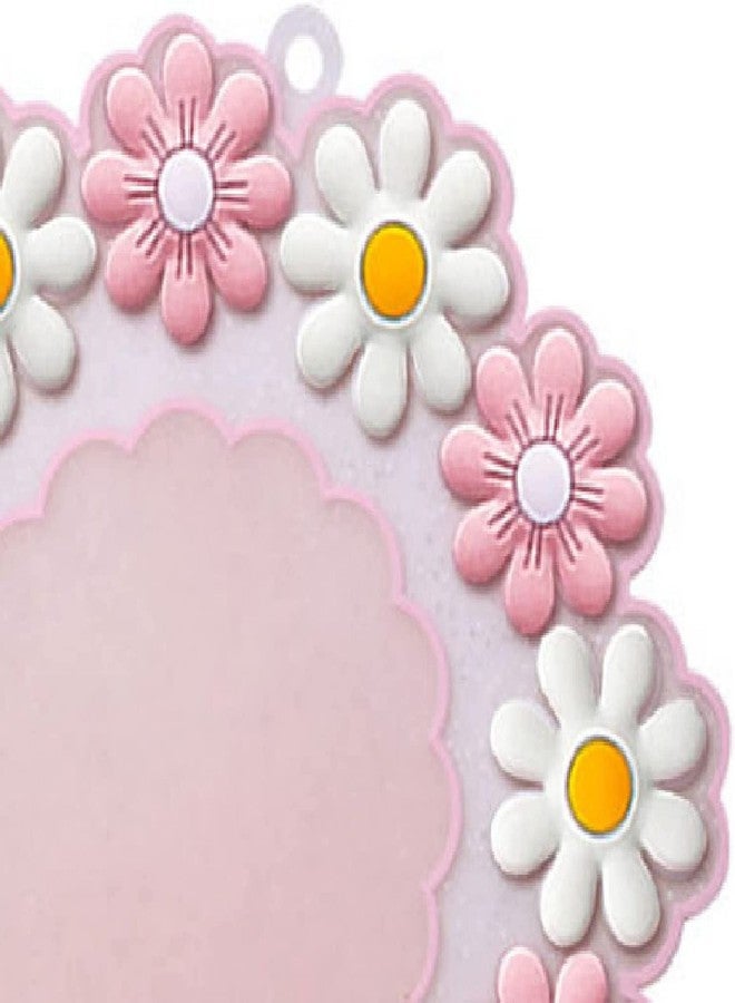 FS COOL Silicone Coasters for Drinks, Cute Sakura Flower Pattern Anti-Slip Silicone Cup Mats Insulated Coaster Protect Furniture from Damage (Pink, Medium, Pack of 4) - Image 4