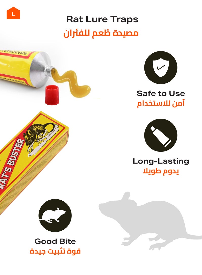 LAWAZIM Rat Lure Traps| Live Mouse Rat Traps Catch and Release for Indoor Outdoor | Small Animals Traps - Image 3