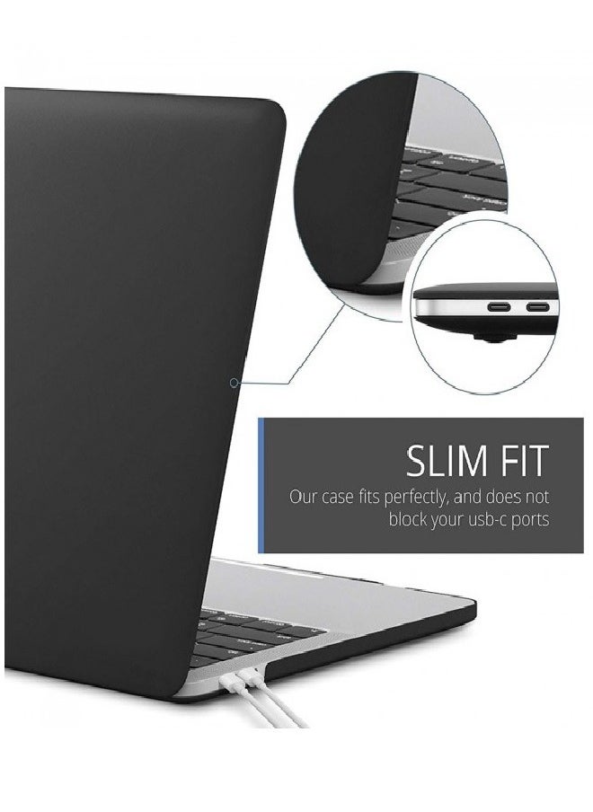 CATANES Hard Cover for MacBook Air 13" A1466 (2017) - Black  - Image 4