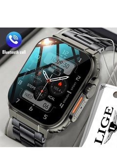 AMOLED HD Screen Bluetooth Call Smart Watch 600mAh Big Battery Multi-sports Fitness Tracker with Replaceable Strap for Men - pzsku/ZEDB4D7426899D61DE6DBZ/45/_/1715141773/e2b7fb59-f8f9-4b58-8d41-ce2dc81fd7a1